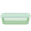 Pyrex Pyrex® Simply Store® Tinted 6-cup Rectangle Storage with Green Plastic Lid